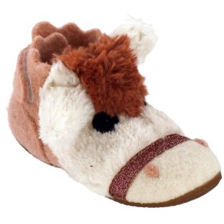 Living Kitzbühel Babyklettschuh Hausschuh