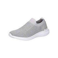 Barbarella Slip On Sneaker Damen grau|grau