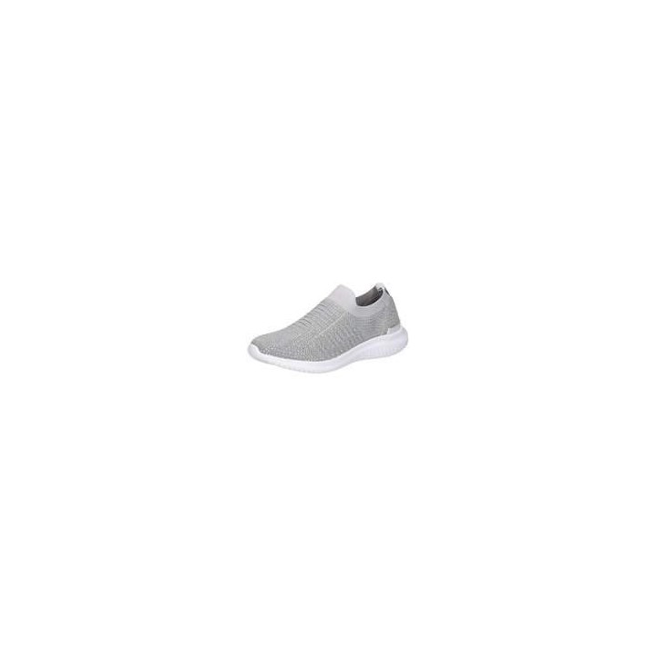 Barbarella Slip On Sneaker Damen grau|grau