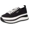 s.Oliver Plateau Sneaker Damen schwarz|schwarz
