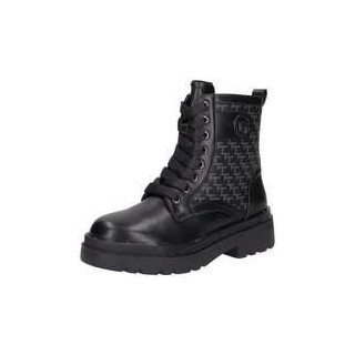 Tom Tailor Schnürstiefelette Damen schwarz|schwarz