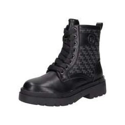 Tom Tailor Schnürstiefelette Damen schwarz|schwarz