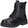 Tom Tailor Schnürstiefelette Damen schwarz|schwarz