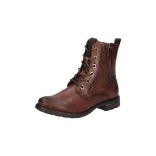 Tom Tailor Schnürstiefelette Damen braun|braun|braun