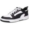 PUMA Rebound V6 Lo Jr Sneaker Mädchen|Jungen weiß|weiß|weiß|weiß|weiß|weiß|weiß