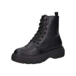 Tom Tailor Schnür Boots Damen schwarz|schwarz|schwarz
