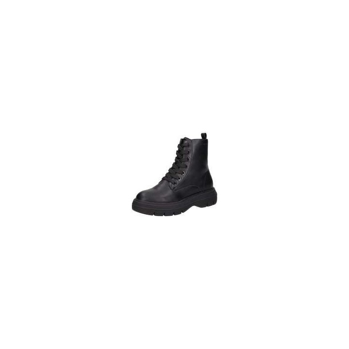 Tom Tailor Schnür Boots Damen schwarz|schwarz|schwarz