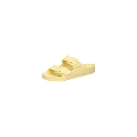 Genuins Mallorca H2O Pantolette Damen gelb|gelb