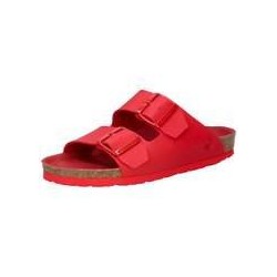 Genuins Honolulu Vegan Pantolette Damen rot|rot