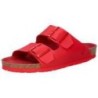 Genuins Honolulu Vegan Pantolette Damen rot|rot