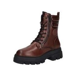 Tom Tailor Schnür Boots Damen braun|braun