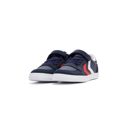 hummel Sneaker "SLIMMER STADIL LEATHER LOW JR"