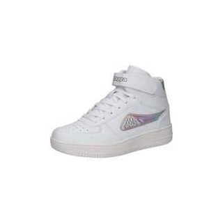 Kappa Style242610 Bash Mid Sneaker Damen weiß|weiß