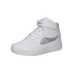 Kappa Style242610 Bash Mid Sneaker Damen weiß|weiß