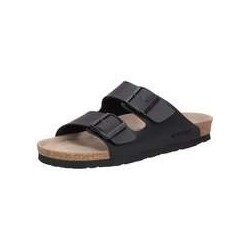 Genuins Hawaii Vegan Pantolette Damen schwarz|schwarz