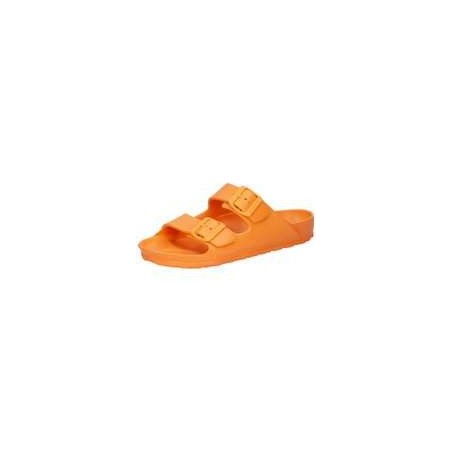 Genuins Mallorca H2O Pantolette Damen orange|orange|orange