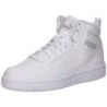 PUMA Rebound V6 Mid Jr Sneaker Mädchen|Jungen weiß|weiß|weiß|weiß|weiß