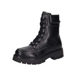 Tom Tailor Schnür Boots Damen schwarz|schwarz|schwarz|schwarz|schwarz