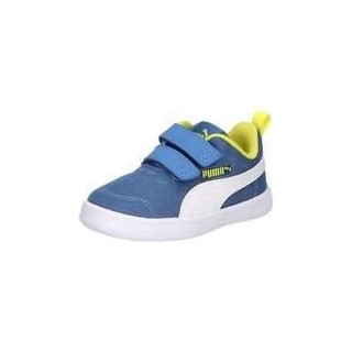 PUMA Courtflex v2 Mesh V Inf Mädchen|Jungen blau|blau|blau