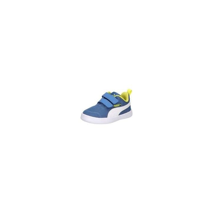 PUMA Courtflex v2 Mesh V Inf Mädchen|Jungen blau|blau|blau