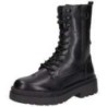 Tom Tailor Schnürstiefel Damen schwarz|schwarz|schwarz