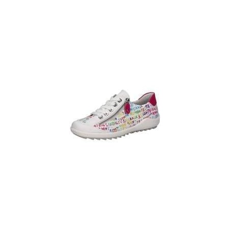 Remonte Schnürschuhe Damen weiß|weiß