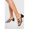 Riemchen-Mules Mit Blockabsatz - Black - 38, Black