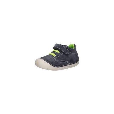 Leone for Kids Krabbelschuhe Jungen blau|blau
