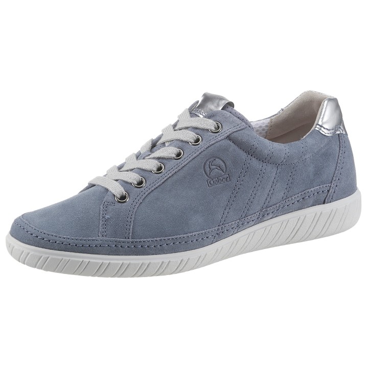 Gabor Sneaker "YORK", in sportivem Look, Freizeitschuh, Halbschuh, Schnürschuh