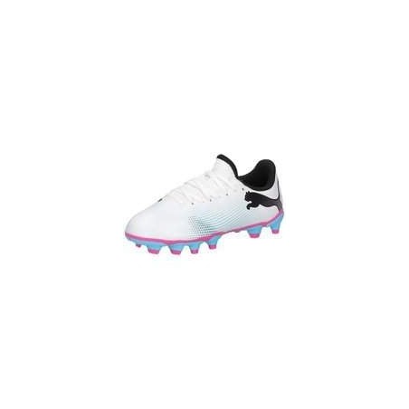PUMA Future 7 Play FG-AG Jr Fußball Mädchen|Jungen weiß|weiß