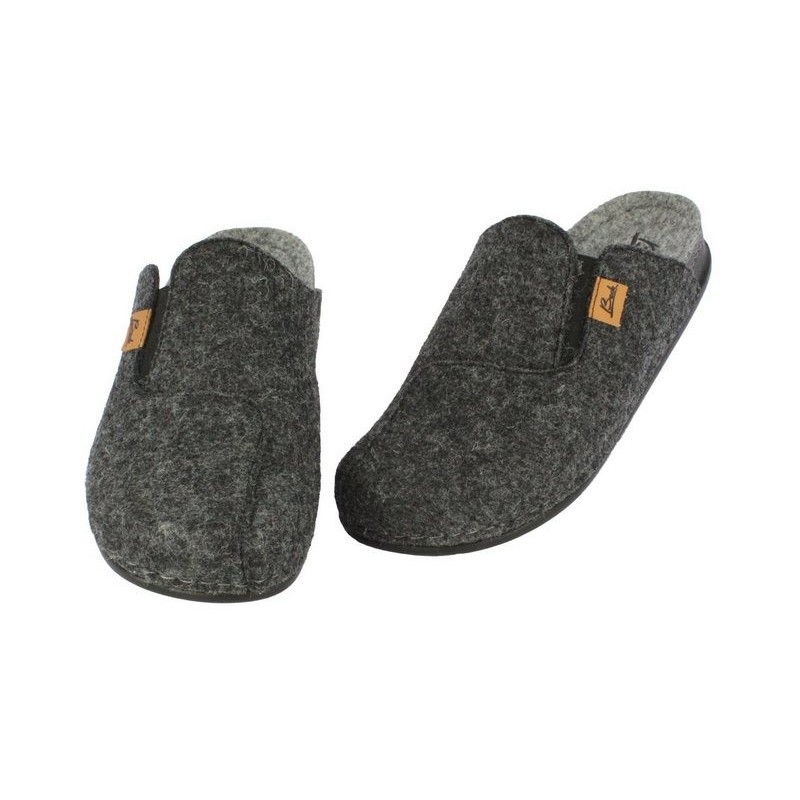 Beck Herren Pantoffel Nevis Hausschuh (Schuhe fallen klein aus) aus Schurwolle