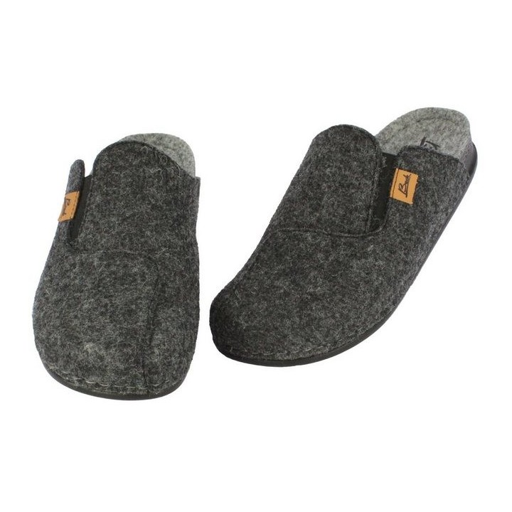 Beck Herren Pantoffel Nevis Hausschuh (Schuhe fallen klein aus) aus Schurwolle
