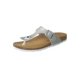 Bio Life Zehentrenner Damen silber|silber