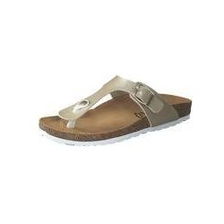 Bio Life Zehentrenner Damen gold|gold