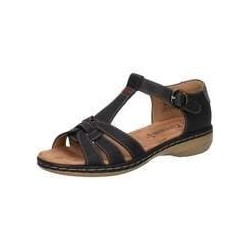 Puccetti Sandale Damen schwarz|schwarz|schwarz