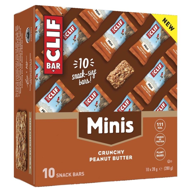 MINI Riegel Crunchy Peanut Butter Karton (10 x 28g)