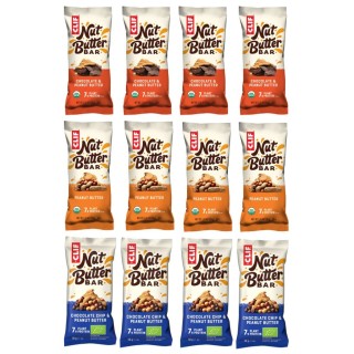 Energie Riegel Mixpaket (3 Sorten a 4 Stück 50g)