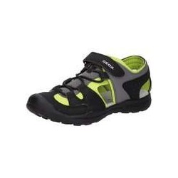 Geox J Vaniett Boy Sandale Jungen schwarz|schwarz