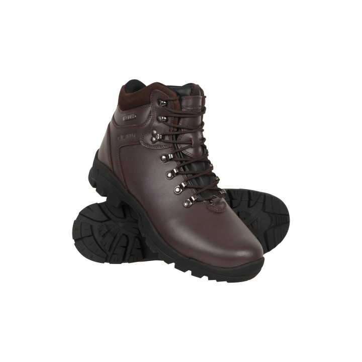 Latitude II Extreme Wasserdichte Herren Leder Wanderstiefel - Braun