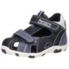 Puccetti Lauflern Sandale Jungen blau|blau