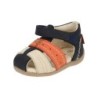 Kickers Halbschuhe Leder Klettschuh