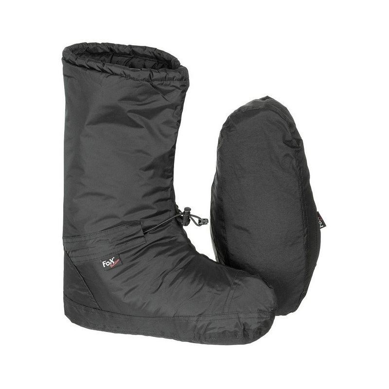 FoxOutdoor Biwakschuhe, "Polar", winddicht, schwarz Outdoorschuh