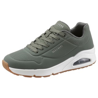 Skechers Sneaker "Uno - Stand on Air", Freizeitschuh, Halbschuh, Schnürschuh mit Air-Cooled Memory Foam