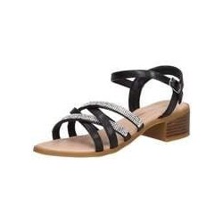 Claudia Ghizzani Sandale Mädchen schwarz|schwarz|schwarz