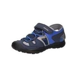 Geox J Vaniett Boy Sandale Jungen blau|blau|blau