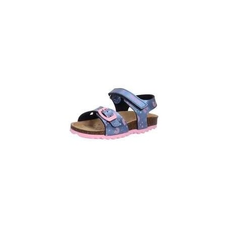Geox B Chalki Girl Sandale Mädchen blau|blau