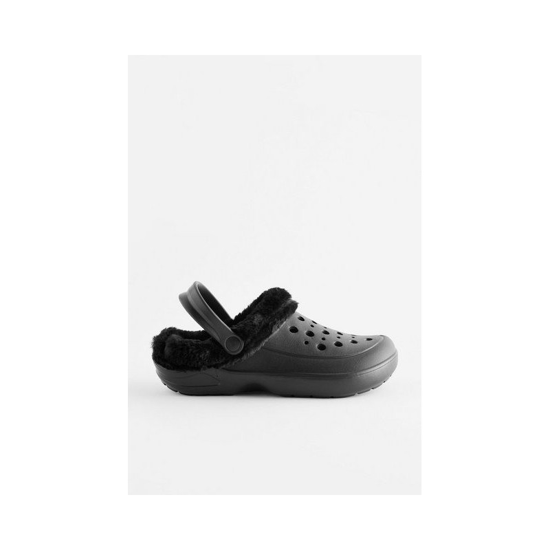 Next Clogs mit Kunstfellfutter Hausschuh (1-tlg)