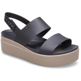 Crocs Keilsandalette »Brooklyn Low Wedge«, Sommerschuh, Sandale, Keilabsatz, mit modischer Plateausohle