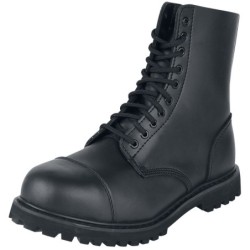 Brandit Boot - Phantom 10-Loch - EU38 bis EU47 - Größe EU38 - schwarz