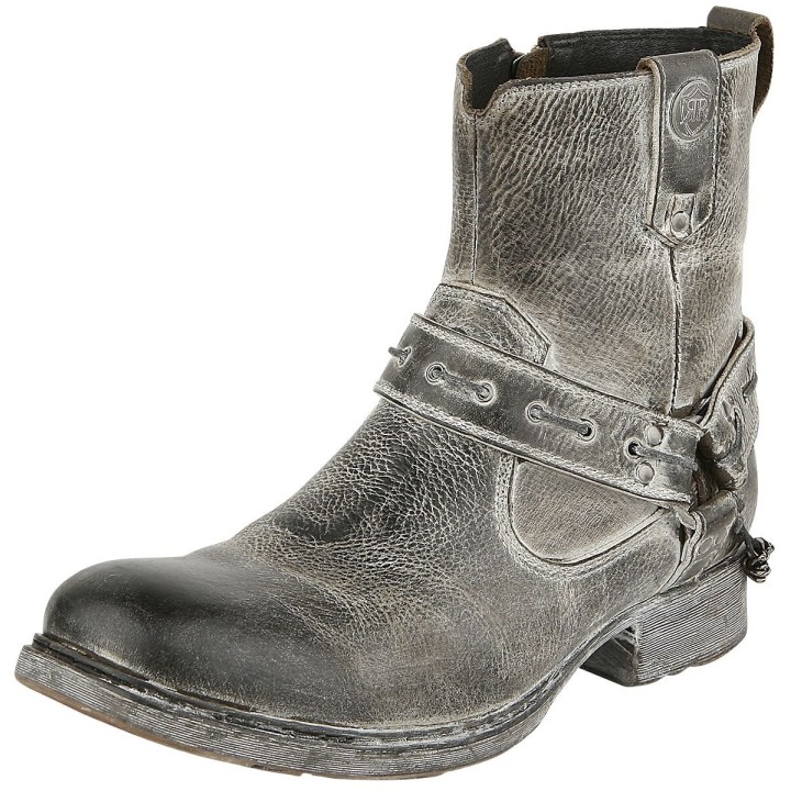 Rock Rebel by EMP - Rock Boot - Thunder Road - EU41 bis EU47 - für Männer - Größe EU41 - grau